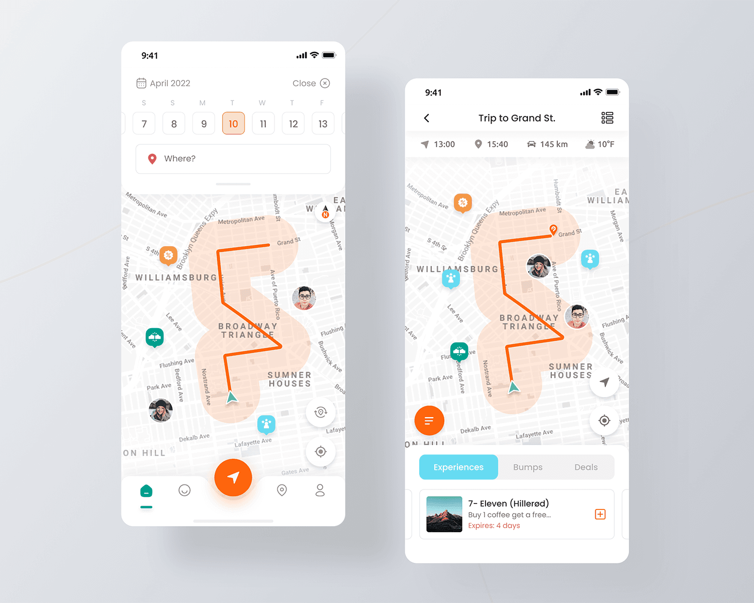Routii screen