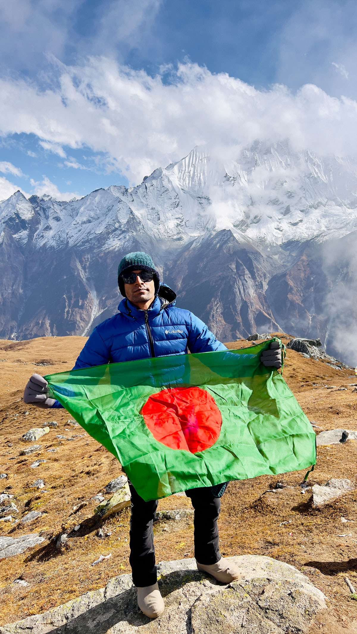 Ariful summiyed tSerko Ri mountain in Nepal